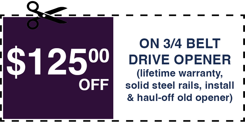 125 off garage door opener Tarry Town